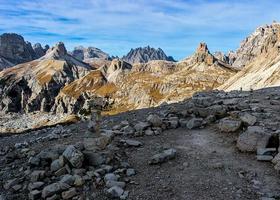 drei zinnen huette, alto adigio, italia, 2022 foto