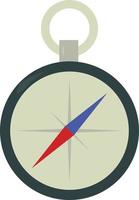 Compass, illustration, vector on white background.