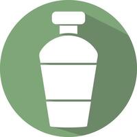 Cosmetics shampoo, illustration, vector on a white background.