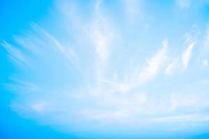 beautiful soft white clouds on the blue sky perfect for the background,rainy season photo