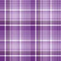 Seamless pattern in simple cute violet and white colors for plaid, fabric, textile, clothes, tablecloth and other things. Vector image.