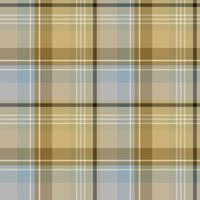 Seamless pattern in simple discreet beige, gray and black colors for plaid, fabric, textile, clothes, tablecloth and other things. Vector image.