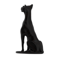 estátua isométrica 3d renderização isolada png