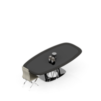 Isometric Table set Perspective 3D render png