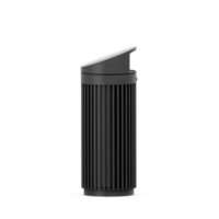 Isometric Trash Cans 3D Render png