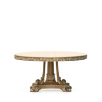 table isométrique set rendu 3d avant png