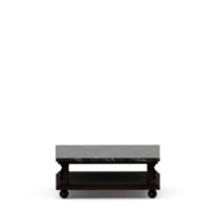 Isometric Table set front 3D render png