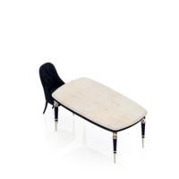 Isometric Table set Perspective 3D render png