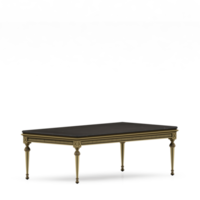 conjunto de mesa isométrica render 3d frontal png