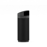 Isometric Trash Cans 3D Render png