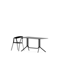 conjunto de mesa isométrica render 3d frontal png