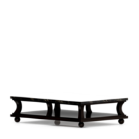 Isometric Table set front 3D render png