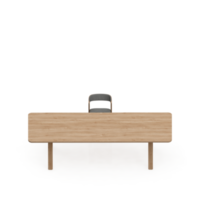 Isometric Table set Perspective 3D render png