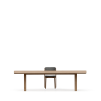 Isometric Table set front 3D render png