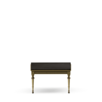 Isometric Table set front 3D render png