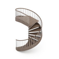 escaleras isométricas 3d aisladas png