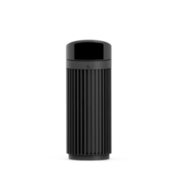 poubelles isométriques rendu 3d png