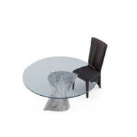 Isometric Table set Perspective 3D render png