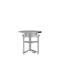 Isometric Table set front 3D render png