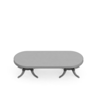 isometrico tavolo impostato prospettiva 3d rendere png