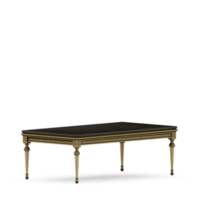 Isometric Table set front 3D render png