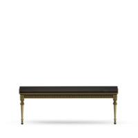 Isometric Table set front 3D render png