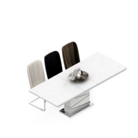 Isometric Table set Perspective 3D render png