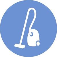 Vacuum cleaner, illustration, vector on white background.