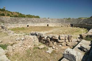 Stadium of Perge Ancient City in Antalya, Turkiye photo