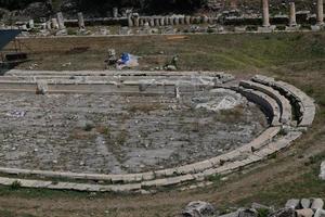 Pool in Aphrodisias Ancient City in Aydin, Turkiye photo