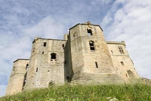 castillo de workworth en northumberland inglaterra foto