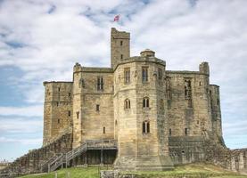 Workworth castle in northumberland england photo