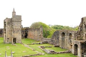 Workworth castle in northumberland england photo