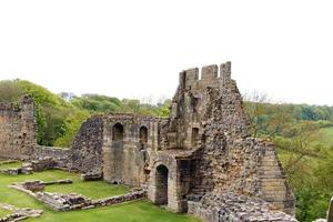 Workworth castle in northumberland england photo