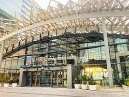 Abu dhabi, UAE, 2022 - entrance Atrium of the Galleria mall in Abu Dhabi, UAE photo