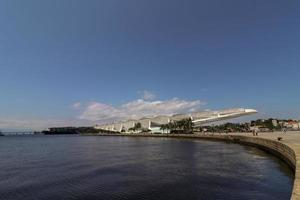 río de janeiro, rj, brasil, 2022 - museo del mañana, proyecto del arquitecto español santiago calatrava - plaza maua, distrito centro foto