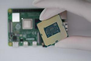 microchip, tecnología de semiconductores de taiwán foto