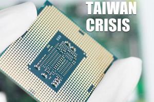 crisis mundial de escasez de chips debido a la guerra de taiwán foto