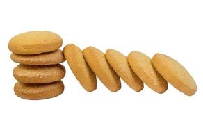 galletas de maíz aisladas foto