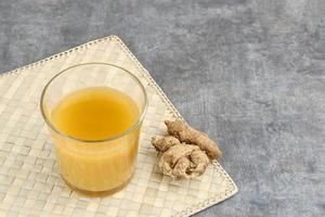 Jamu beras kencur. Indonesian herbal drinks photo