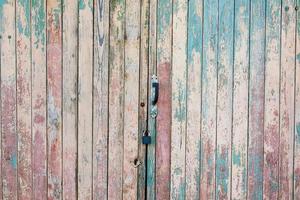 Fragment of the old and dilapidated doors photo