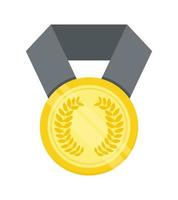 gold prize medal vector