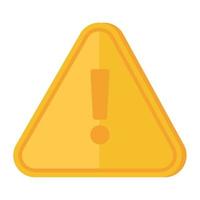 alert warning symbol vector