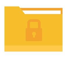 data folder icon vector