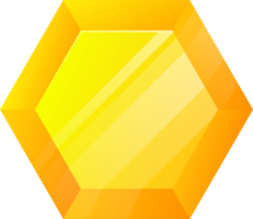 Yellow shiny diamonds cuts. Jewelry gems magic stone for interface design. png