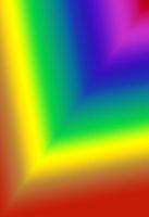 fondo de malla de degradado borroso abstracto en colores brillantes del arco iris. plantilla de banner suave colorido. ilustración de vector de color suave editable fácil foto