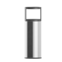 Isometric Trash Cans 3D Render png