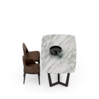 Isometric Table set Perspective 3D render png