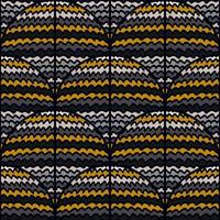 Abstract zig zag striped seamless pattern. Doodle style. Hand drawn sketch lines endless wallpaper. Decorative wave ethnic background. vector