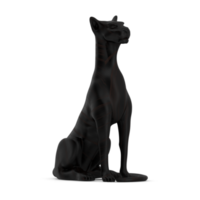 isometrische statue 3d isoliert rendern png